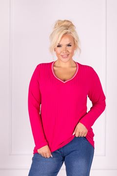 Picture of PLUS SIZE V NECK TOP
